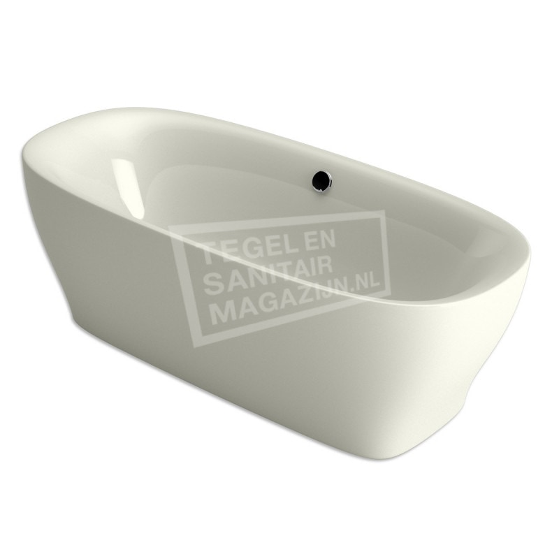 Xenz Daan 180x80x60 cm vrijstaand bad edelweiss mat Xenz Daan 180x80x60 cm vrijstaand bad edelweiss mat